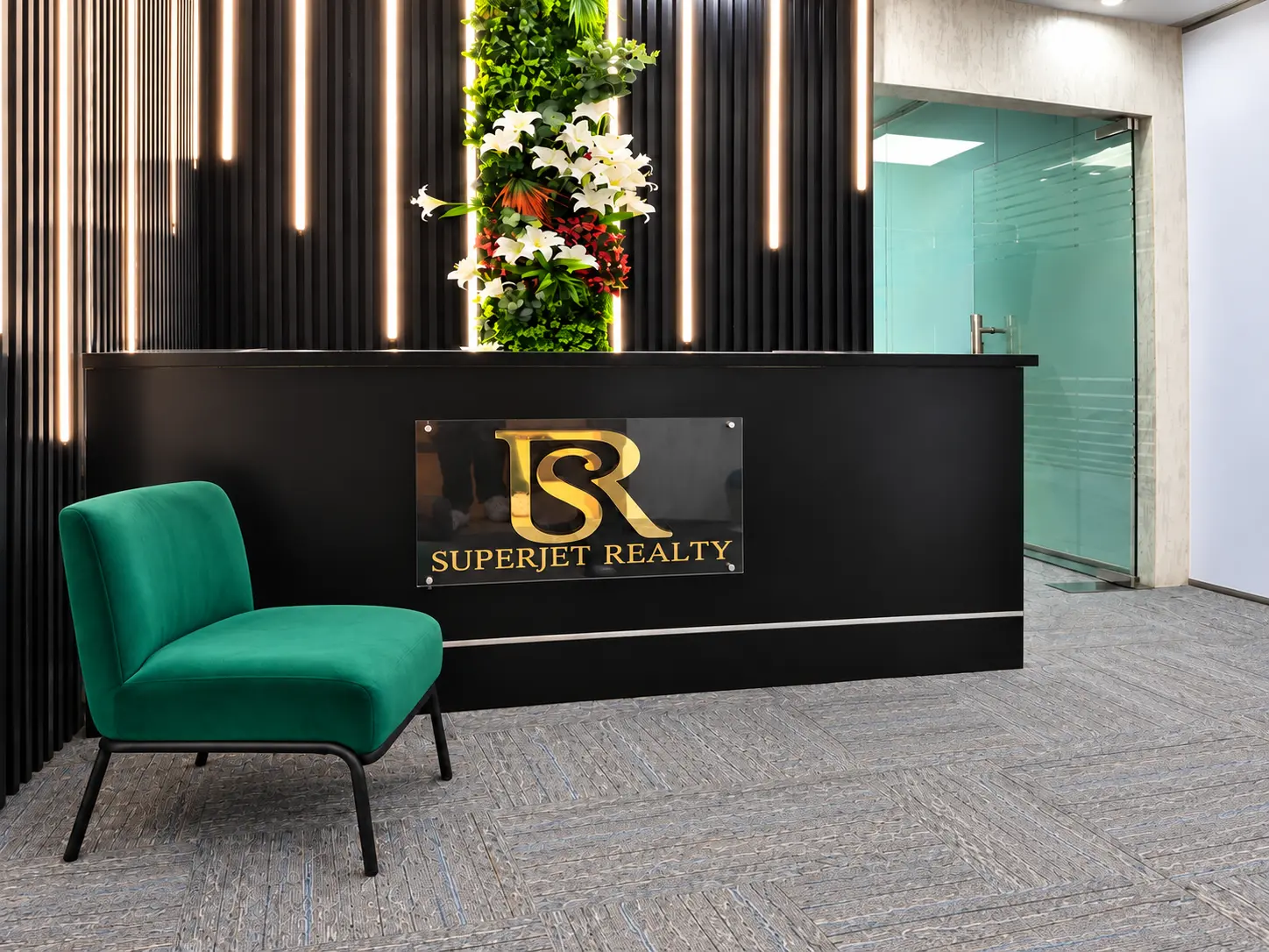 Superjet Realty reception